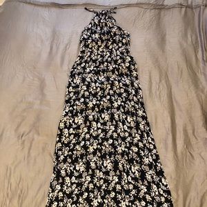 Sleeveless Floral Maxi Dress
